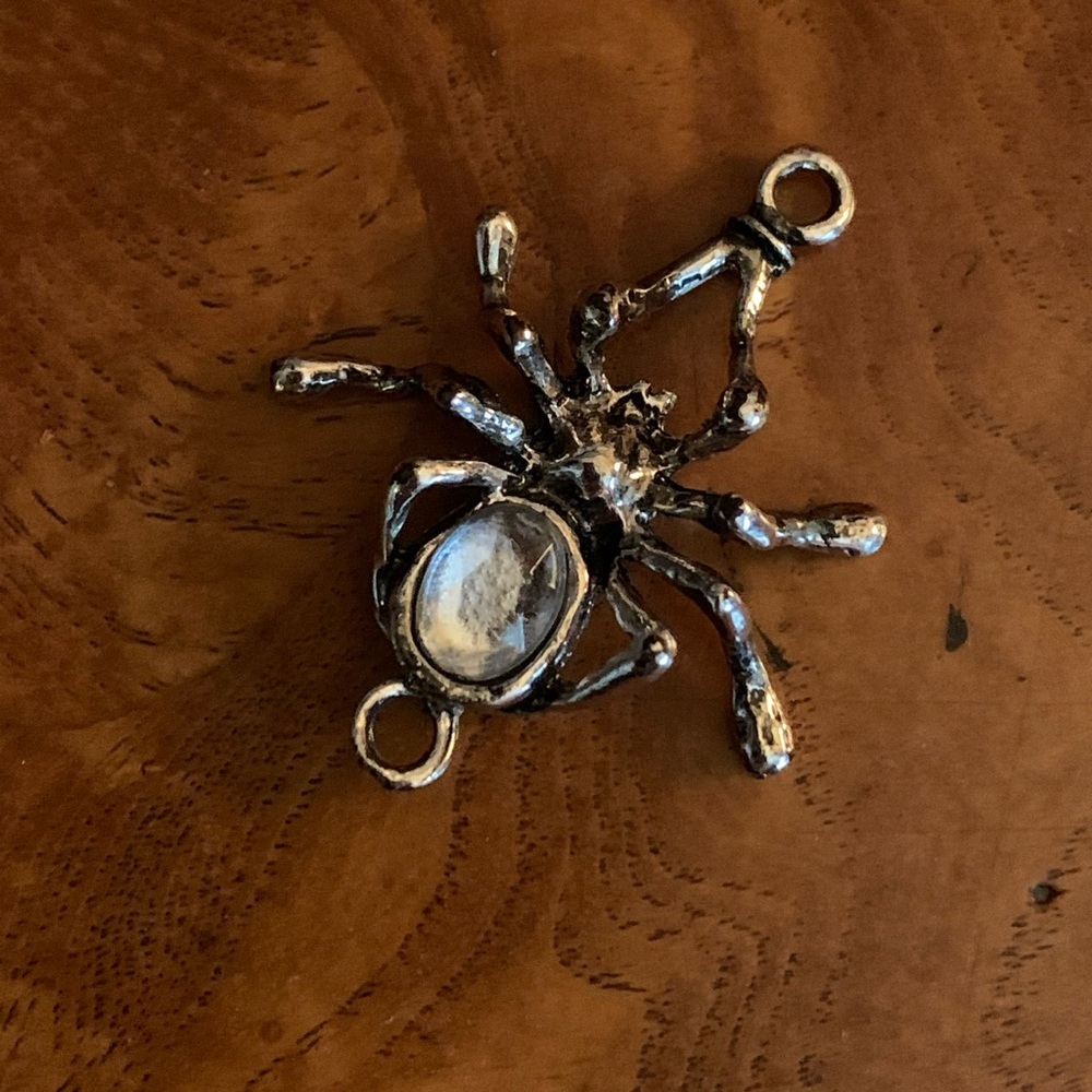 Silver Spider Pendant
